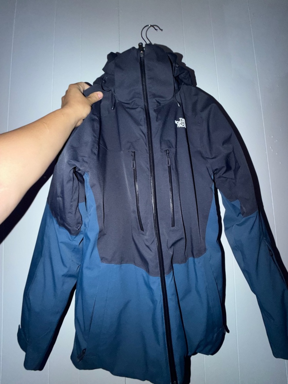 The North Face Men's Black & Blue Ski Jacket